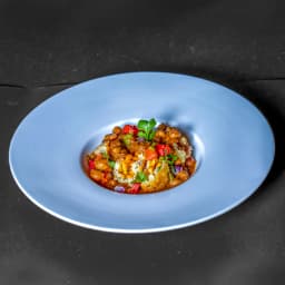 Aloo Mutter Tikkiya Chaat